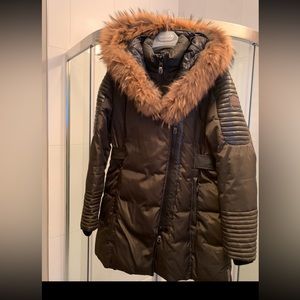 Nicole Benisti jacket real removable fur